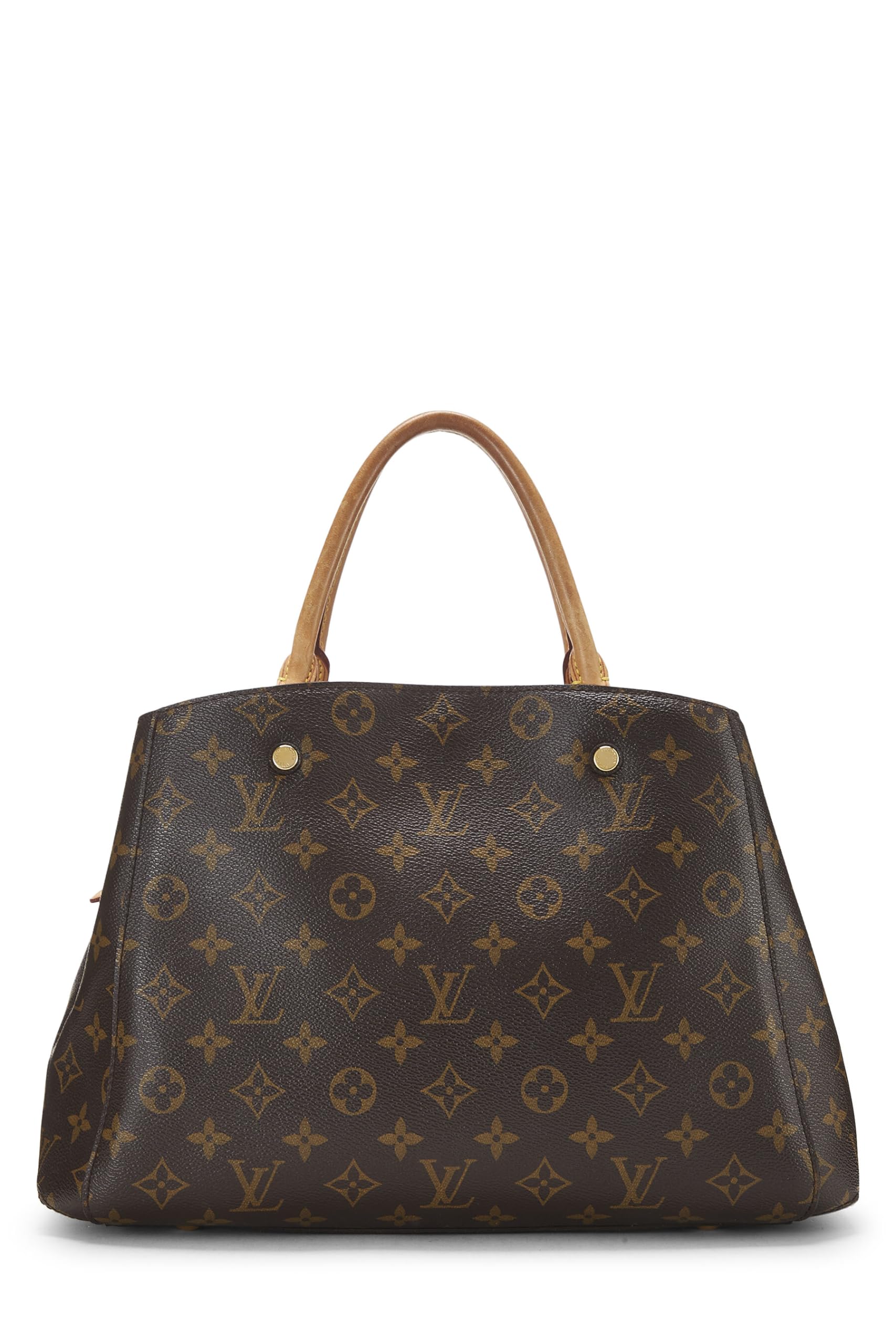 Louis Vuitton,  Monogram Canvas Montaigne MM, Brown