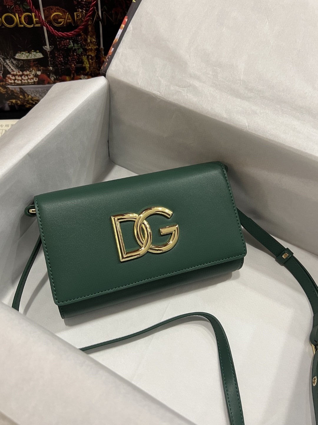 Top Qualityã Green Clutch Bag