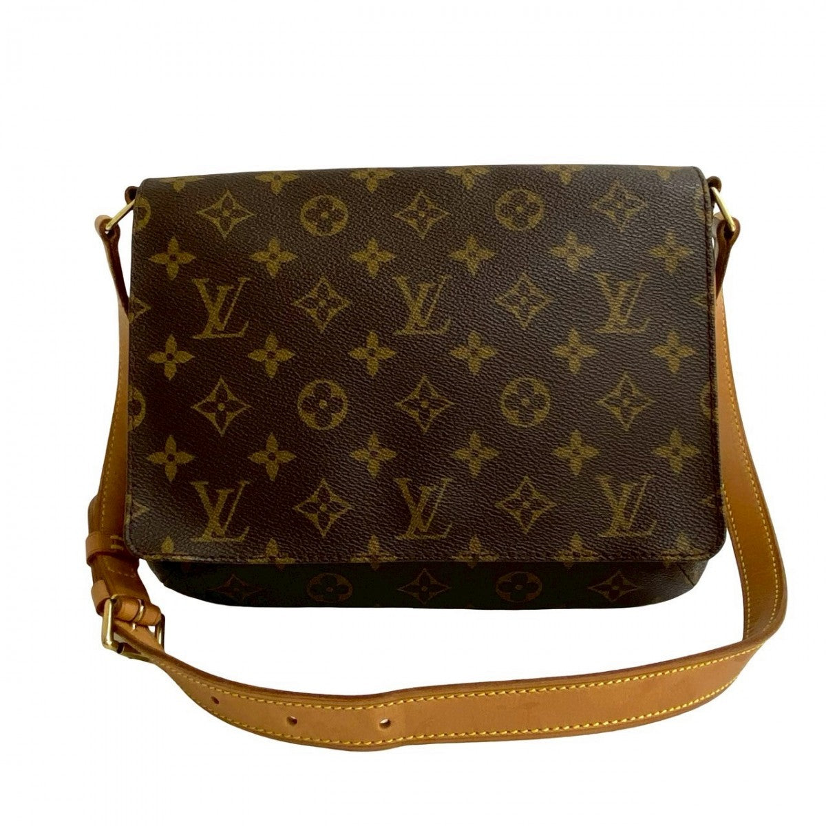 Louis Vuitton M51257 Epi M tte tango Monogram Leather Brown Shoulder Bag