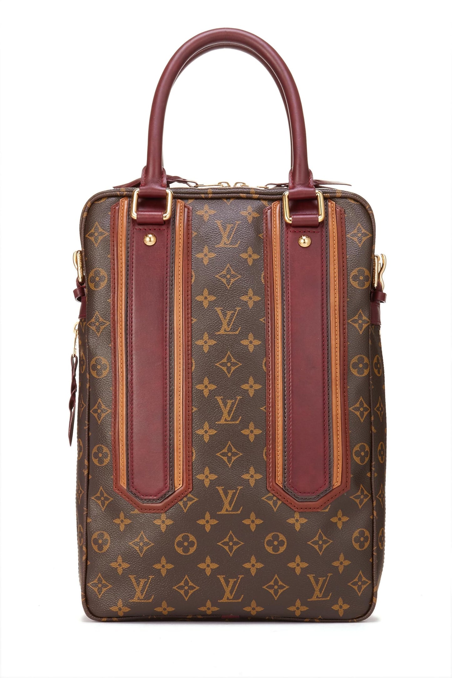 Louis Vuitton,  Monogram Canvas Bequia Porte-Documents Vertical, Brown