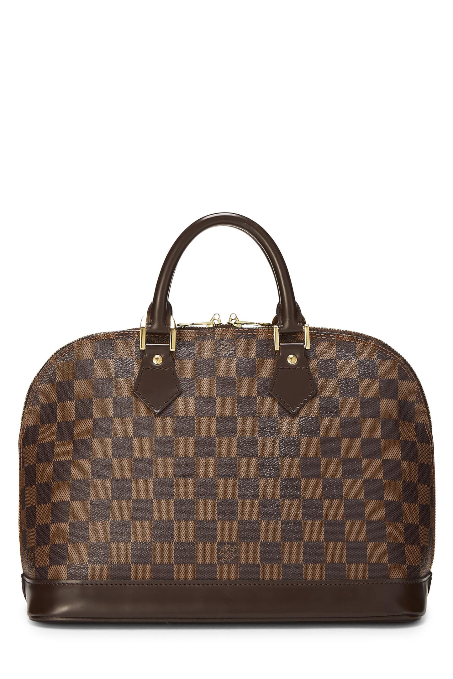 Louis Vuitton,  Damier Ebene Alma PM, Brown