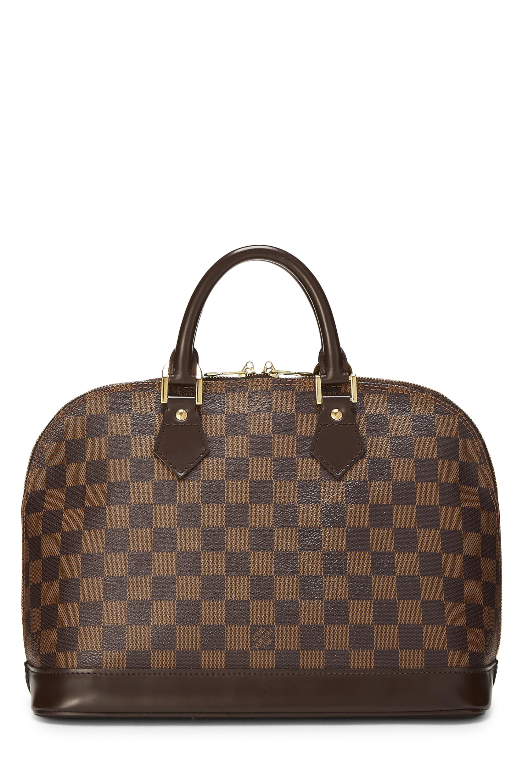 Louis Vuitton,  Damier Ebene Alma PM, Brown