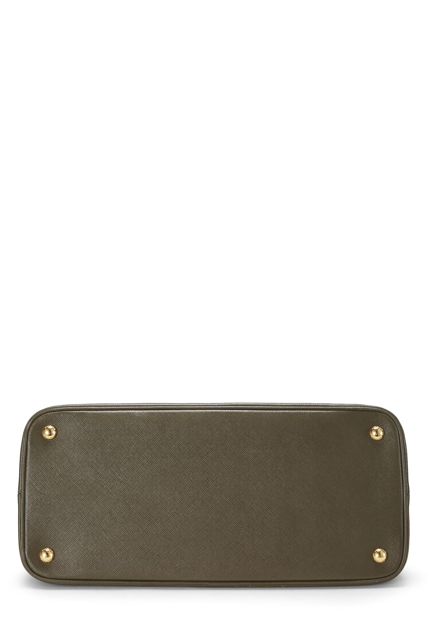 Prada Dome Tote Saffiano Green Tote Bag