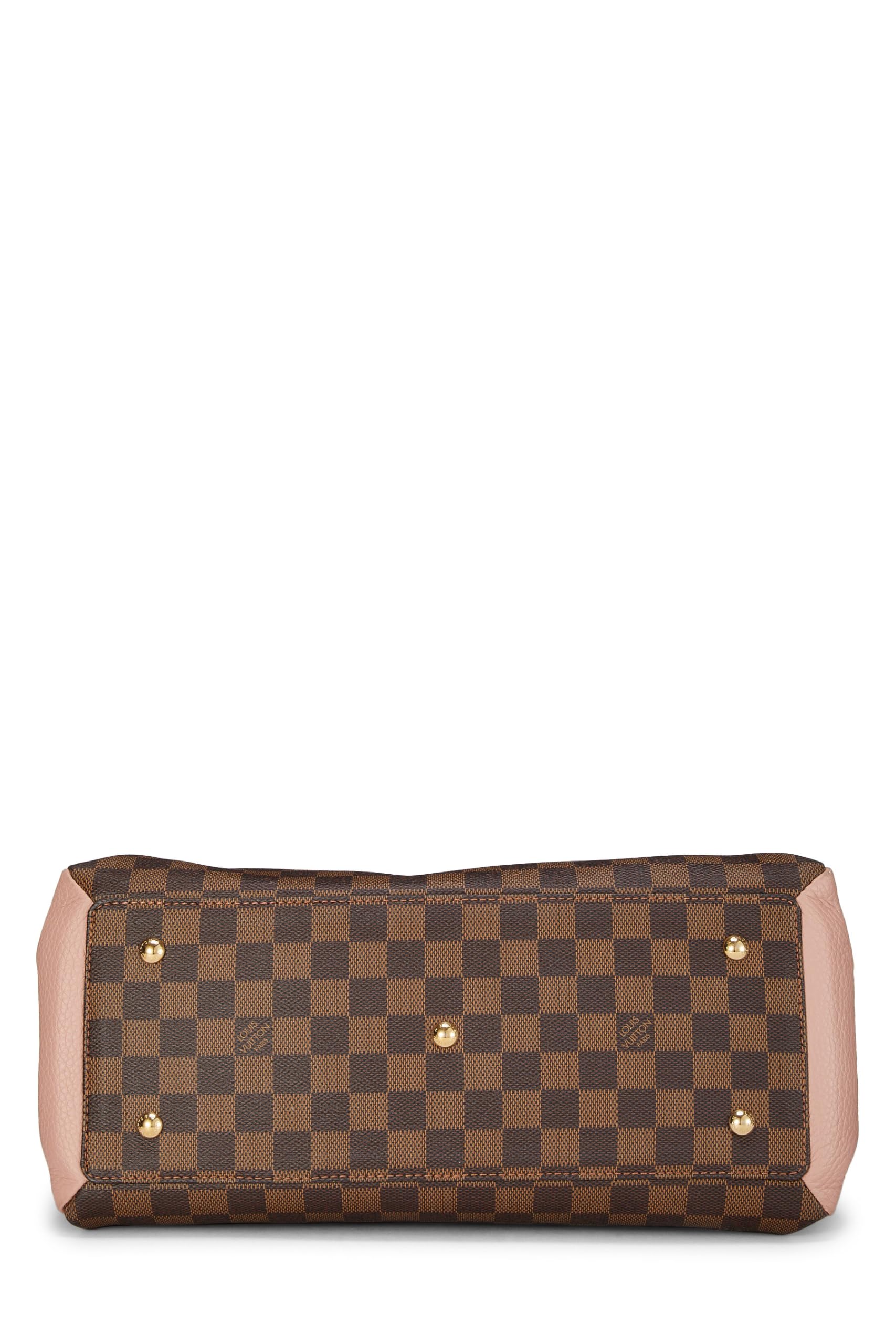 Louis Vuitton,  Pink Damier Ebene Normandy, Pink