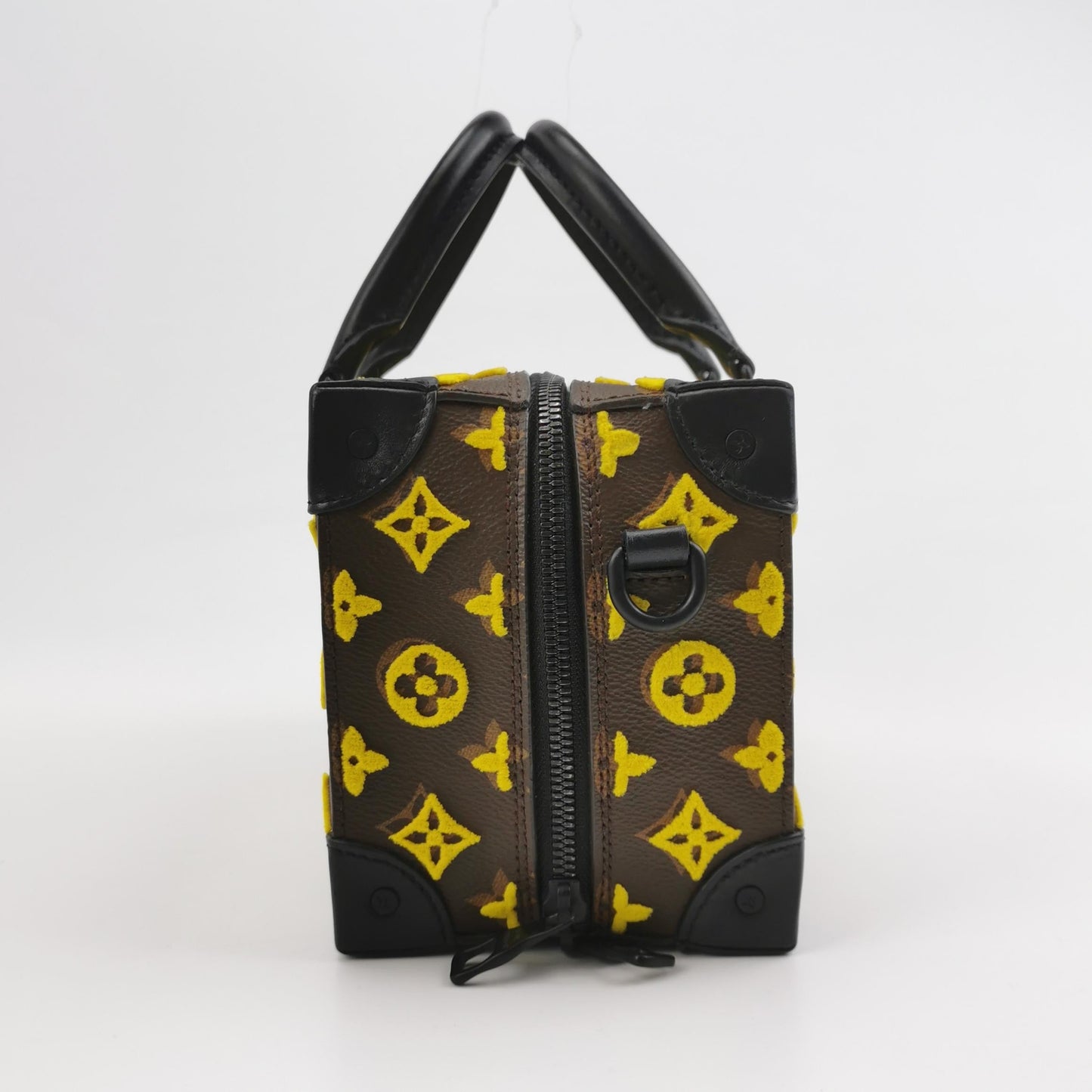 Louis Vuitton Soft Trunk Speedy Tuffetage Yellow Monogram Handbag