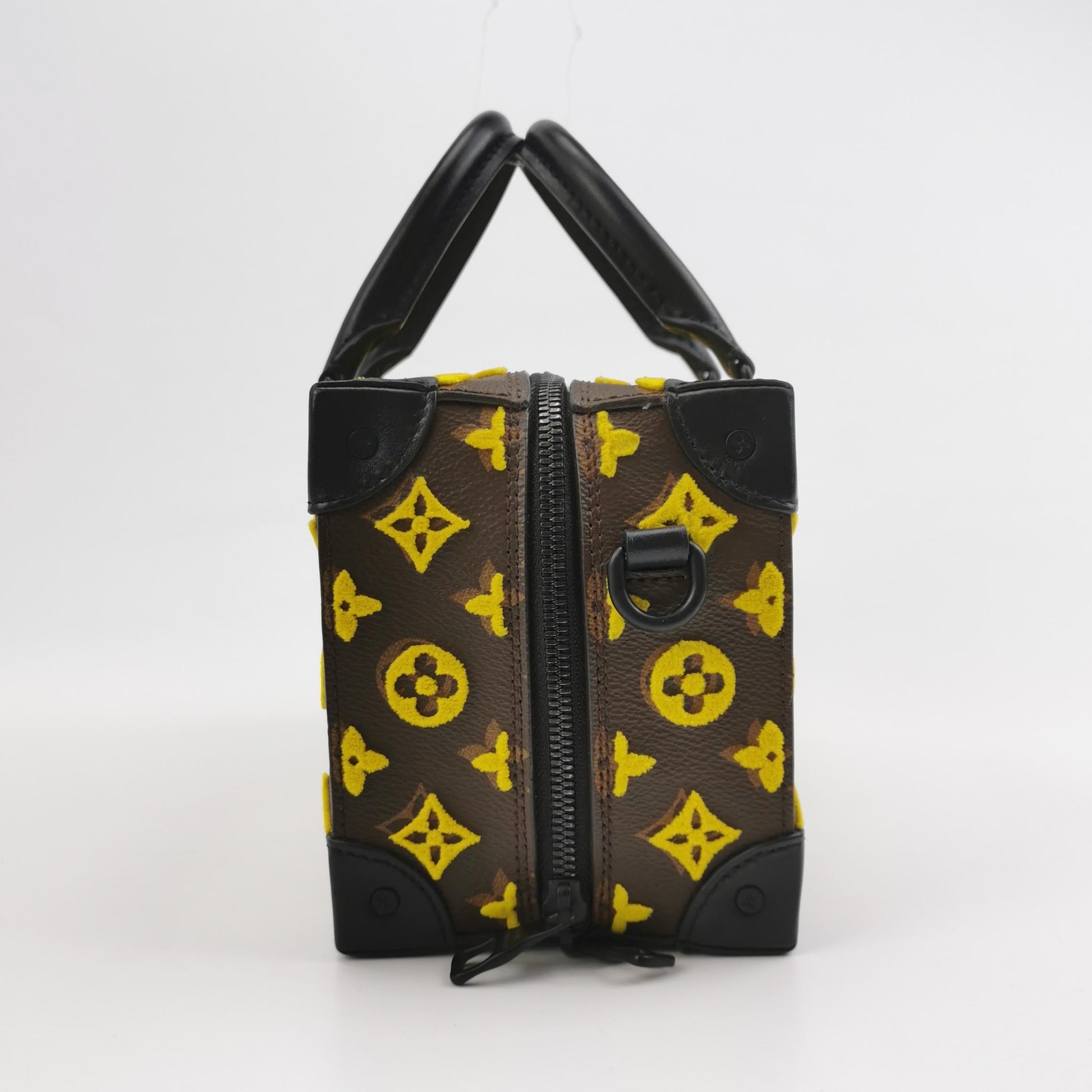 Louis Vuitton Soft Trunk Speedy Tuffetage Yellow Monogram Handbag