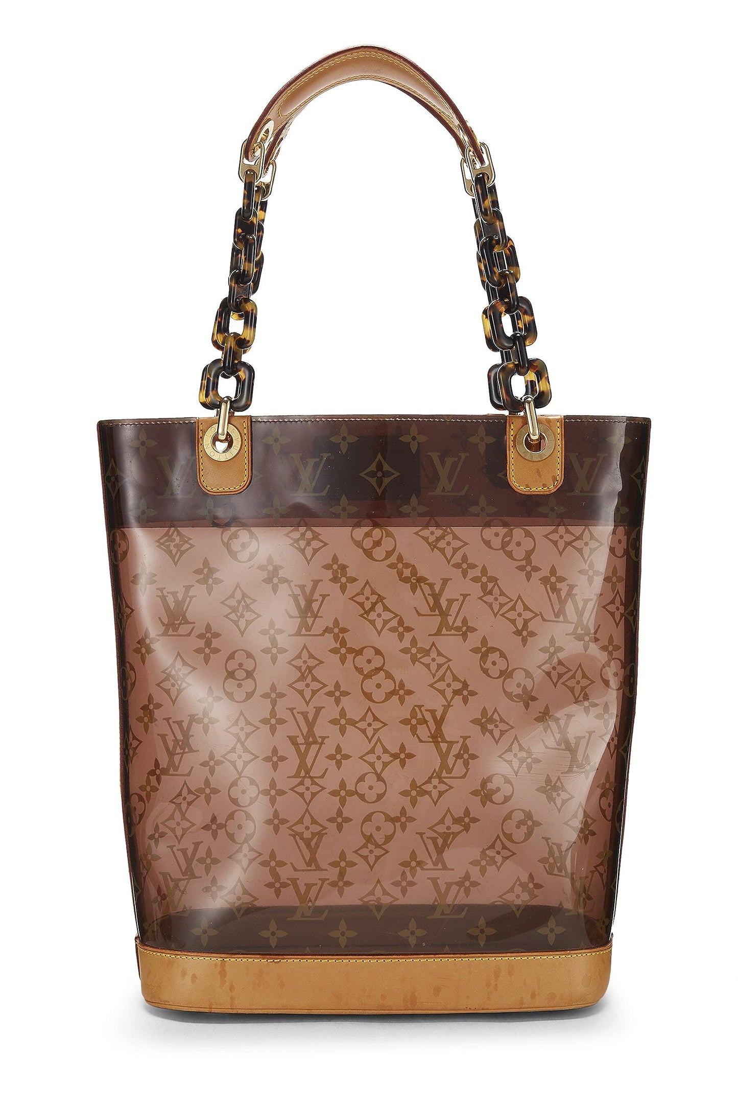 Louis Vuitton,  Monogram Ambre Vinyl Cabas MM, Brown