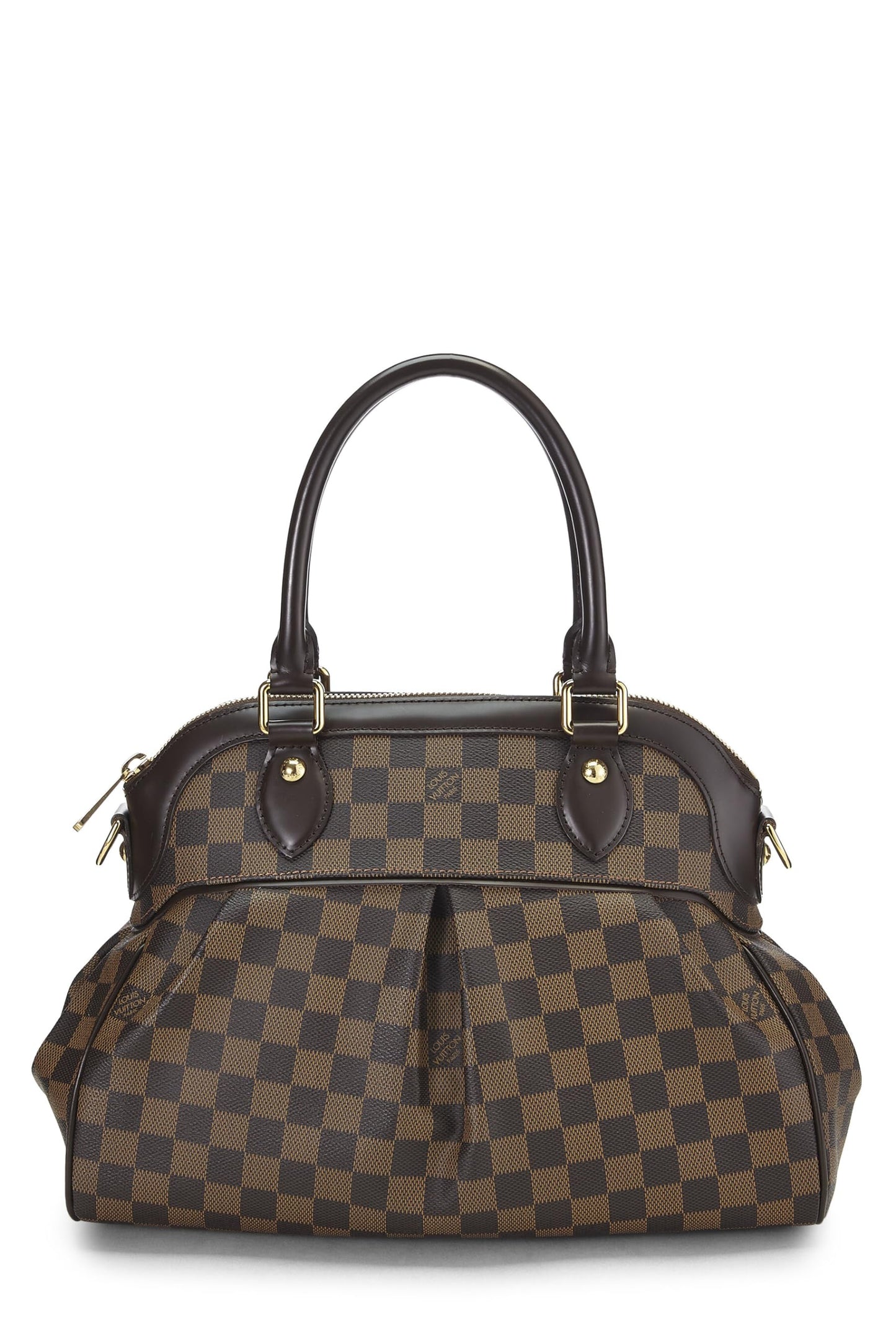 Louis Vuitton,  Damier Ebene Trevi PM, Brown