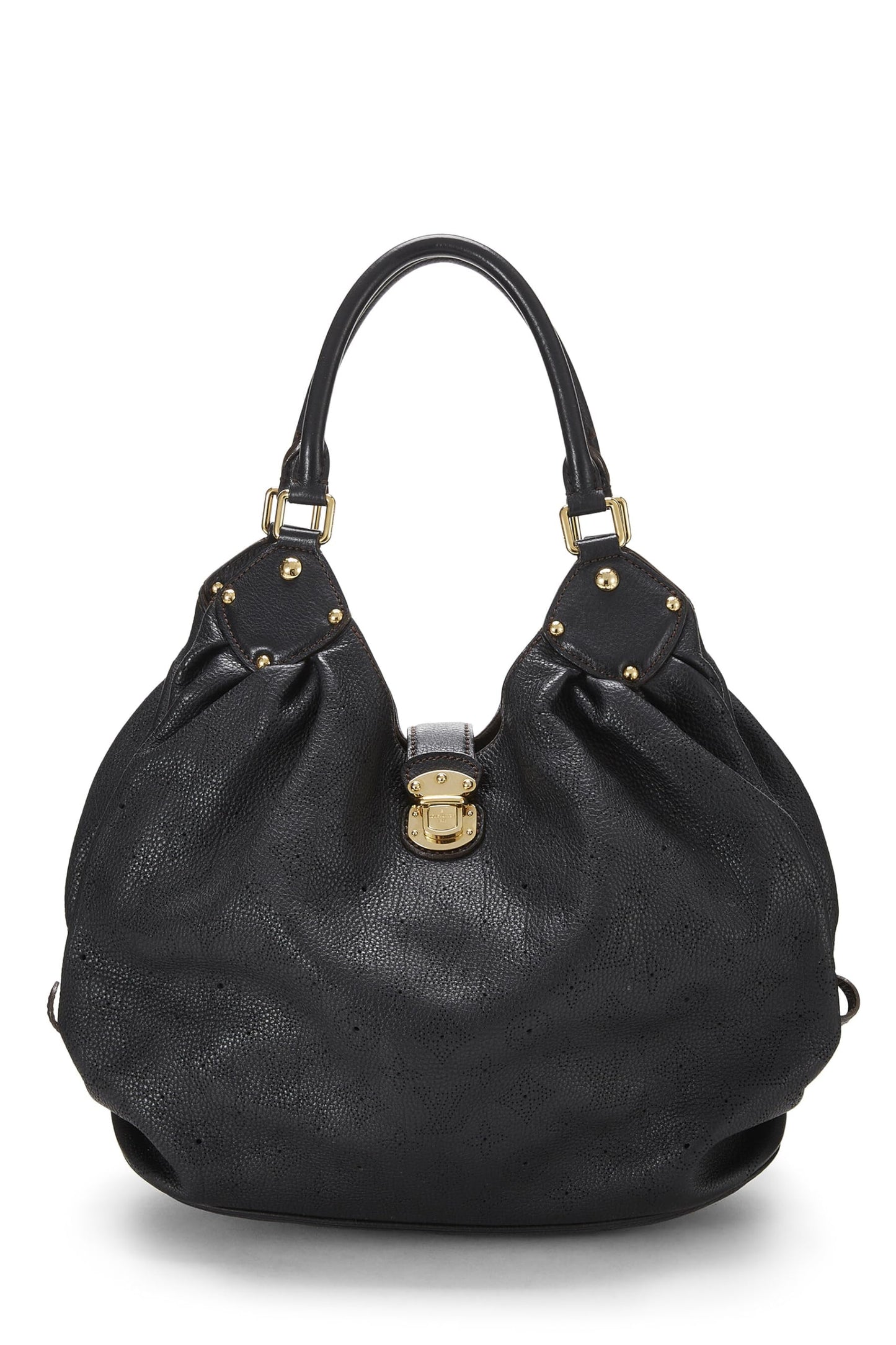 Louis Vuitton,  Black Monogram Mahina Large, Black