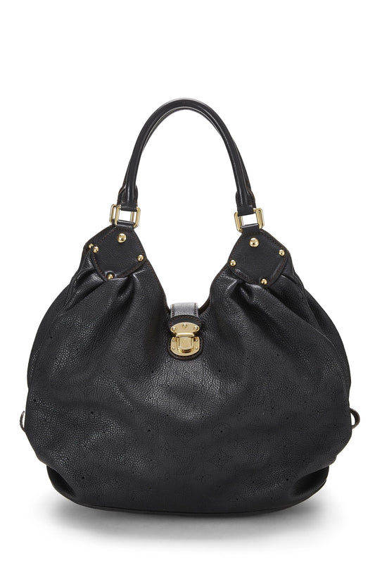Louis Vuitton,  Black Monogram Mahina Large, Black