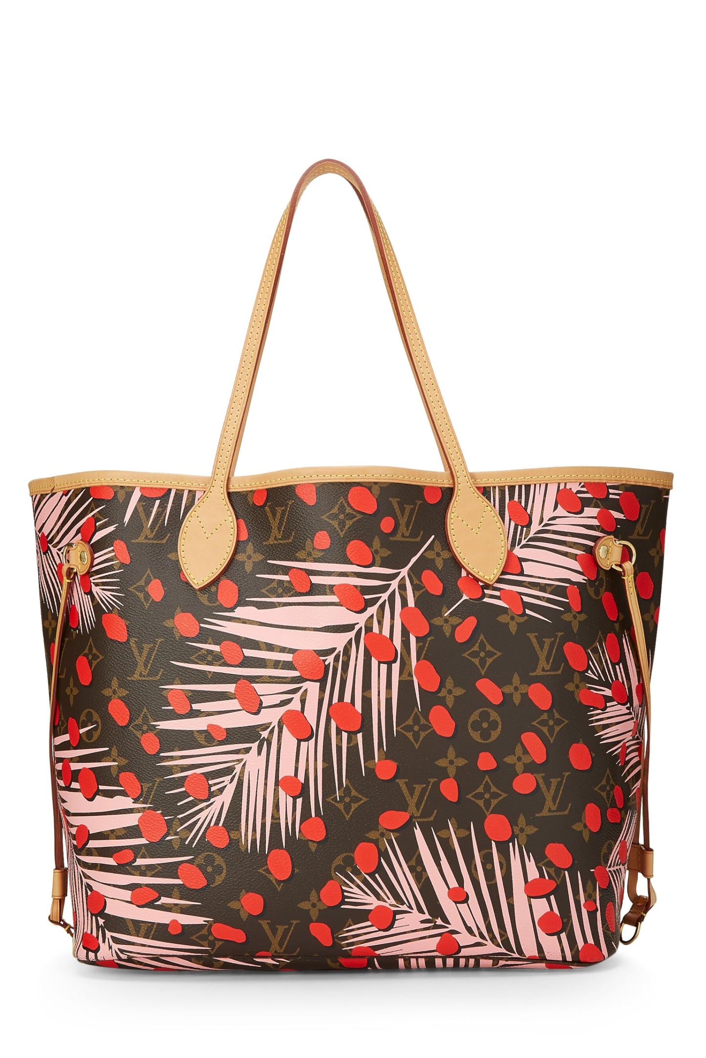 Louis Vuitton,  Monogram Canvas Jungle Dots Neverfull MM NM, Pink