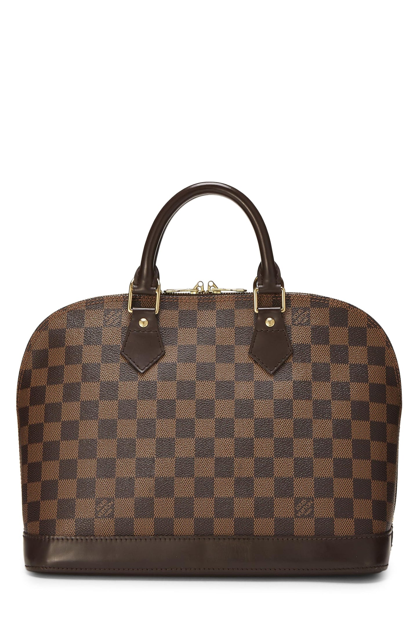 Louis Vuitton,  Damier Ebene Alma PM, Brown