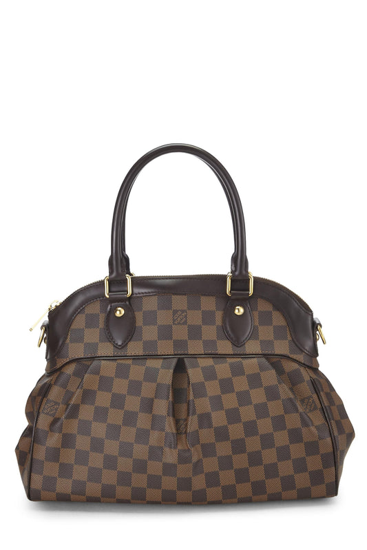 Louis Vuitton,  Damier Ebene Trevi PM, Brown