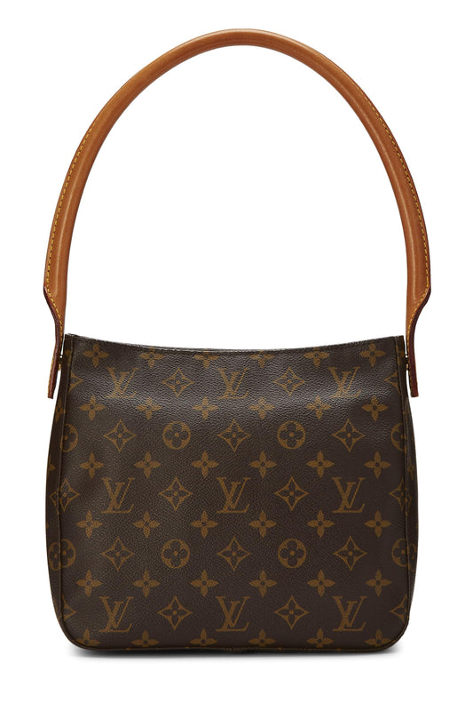 Louis Vuitton,  Monogram Canvas Looping MM, Brown