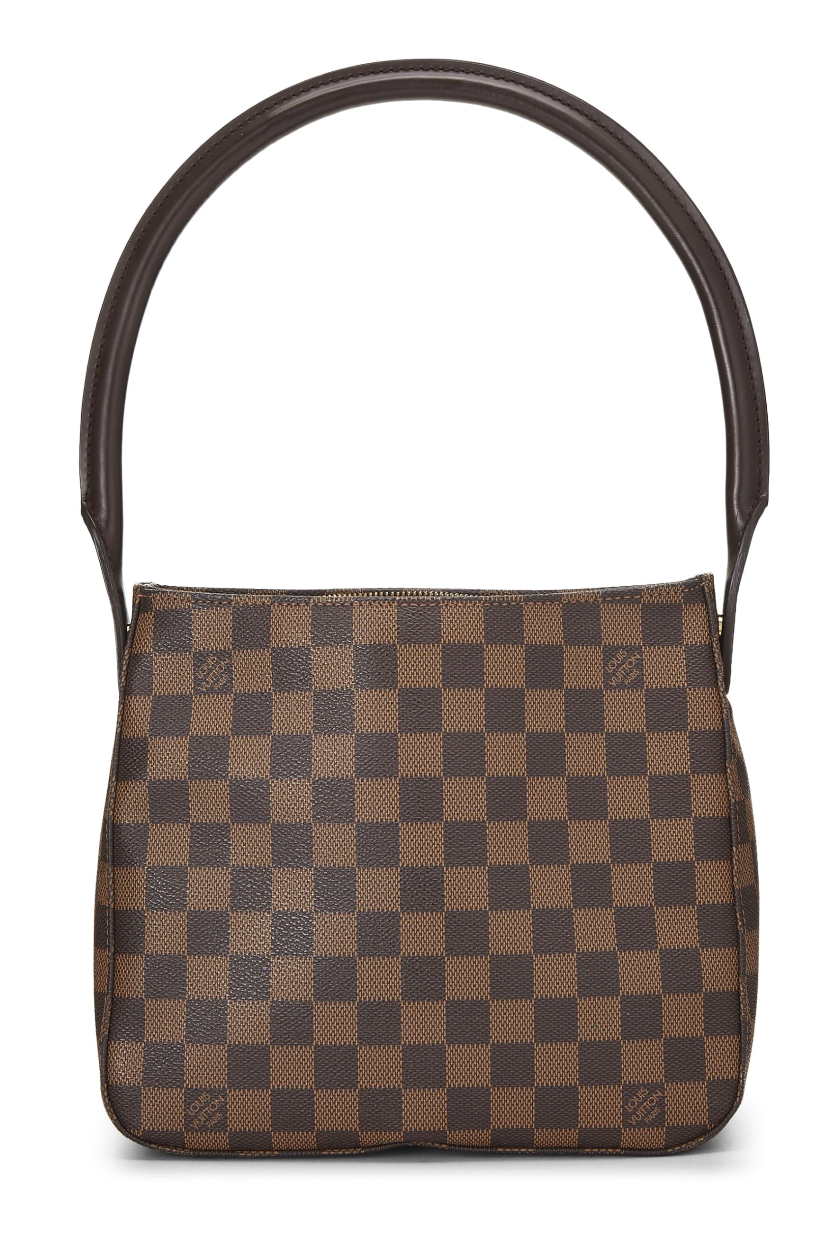 Louis Vuitton,  Damier Ebene Looping MM, Brown
