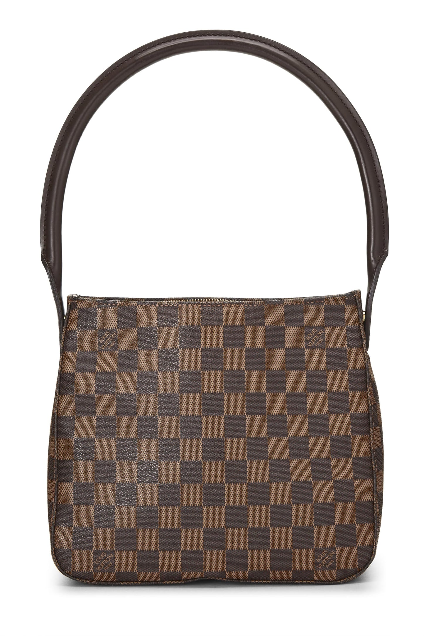 Louis Vuitton,  Damier Ebene Looping MM, Brown