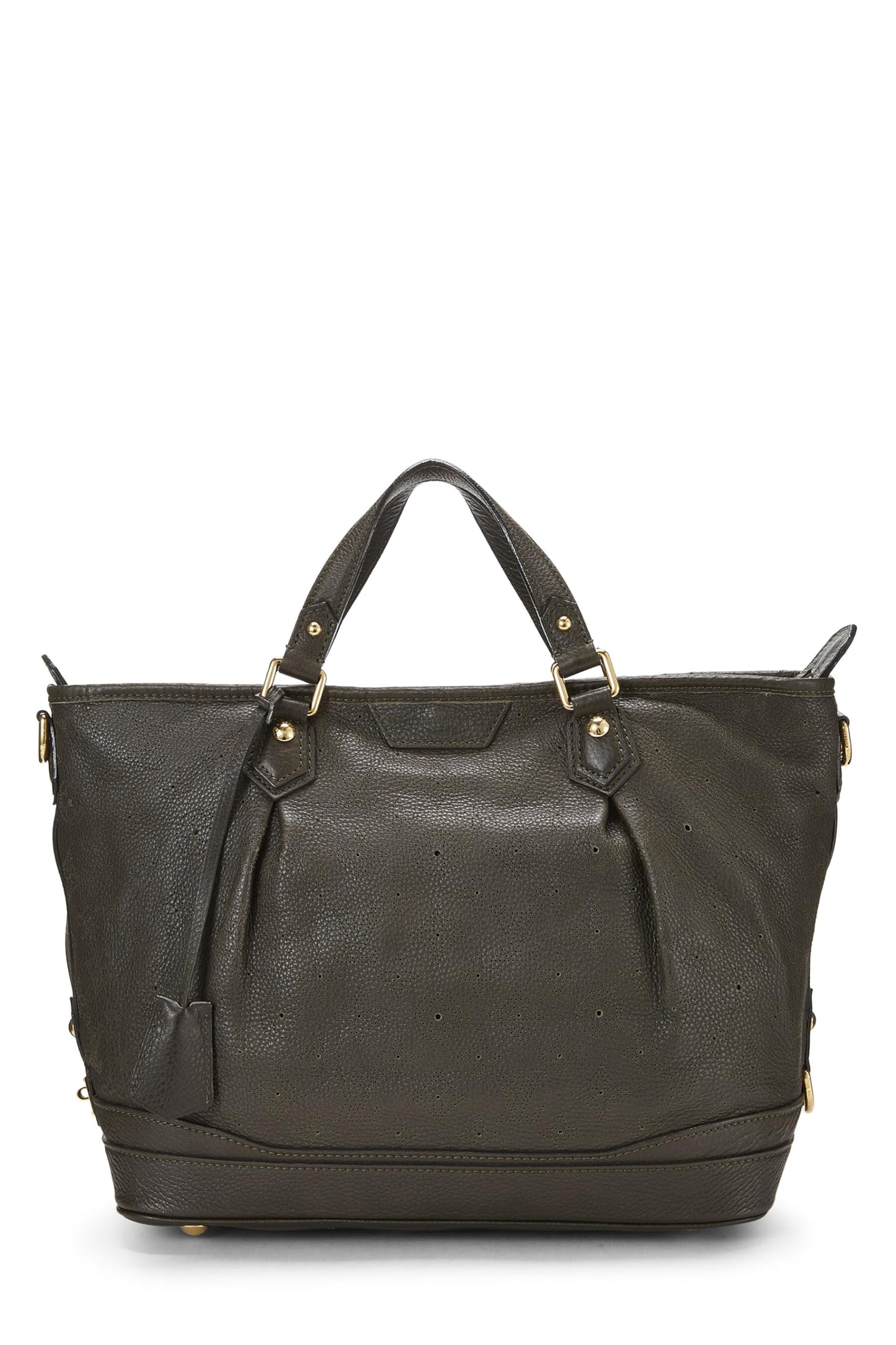 Louis Vuitton,  Green Monogram Mahina Leather Stellar PM, Green
