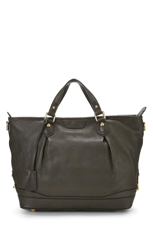 Louis Vuitton,  Green Monogram Mahina Leather Stellar PM, Green
