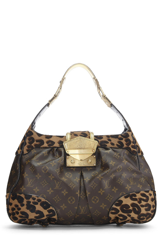 Louis Vuitton,  Monogram Leopard Polly, Brown