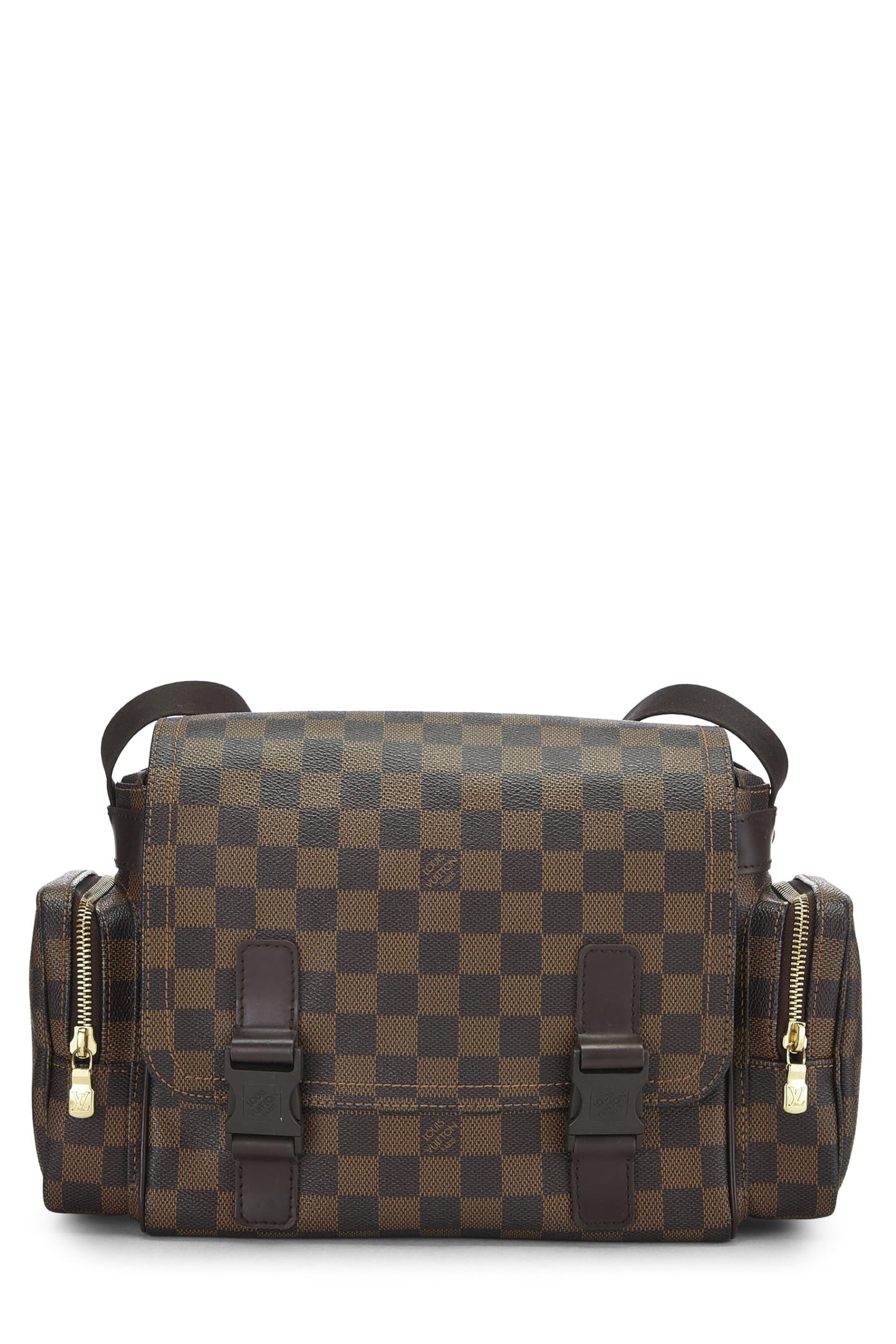 Louis Vuitton,  Damier Ebene Melville, Brown