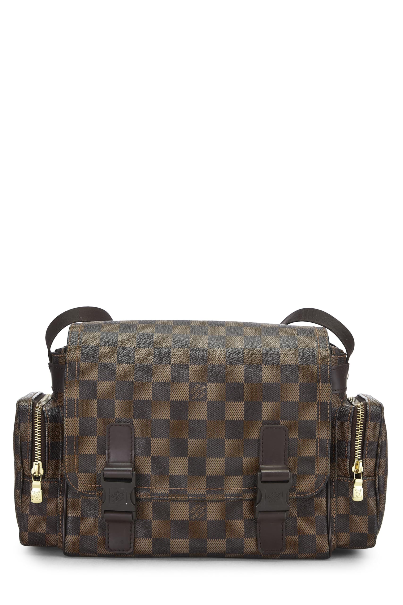 Louis Vuitton,  Damier Ebene Melville, Brown