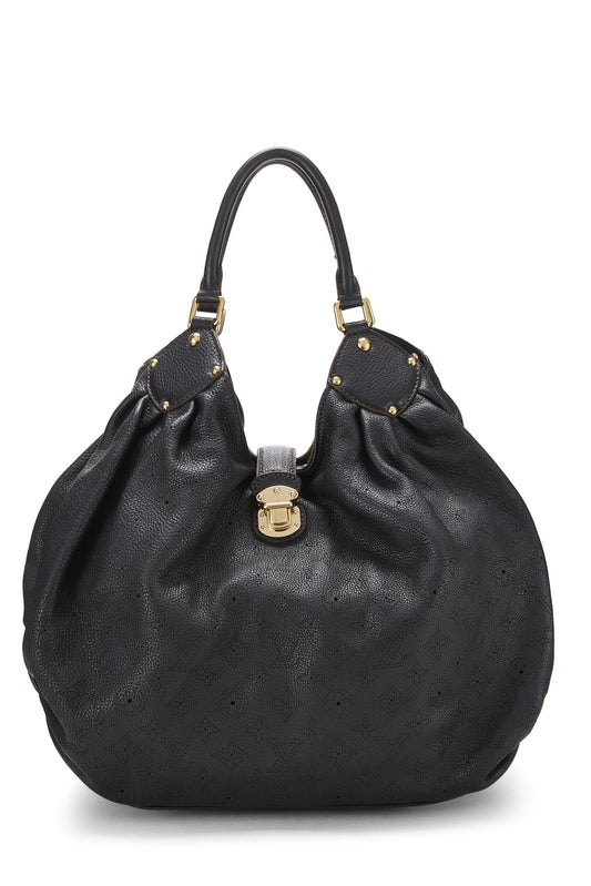 Louis Vuitton,  Black Monogram Mahina XL, Black