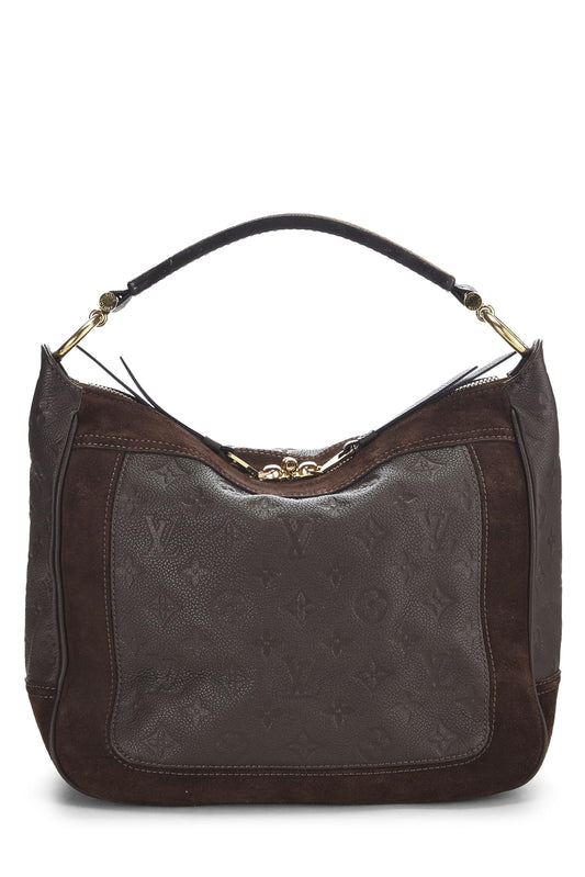 Louis Vuitton,  Terre Monogram Empreinte Audacie  PM, Brown