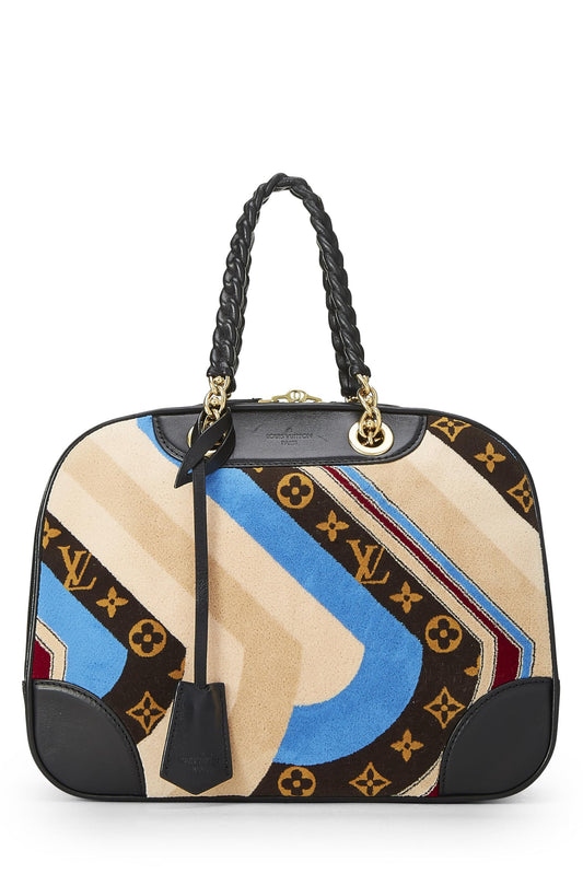 Louis Vuitton,  Multicolor Velour Bowling Vanity Tuffetage Bag, Multi