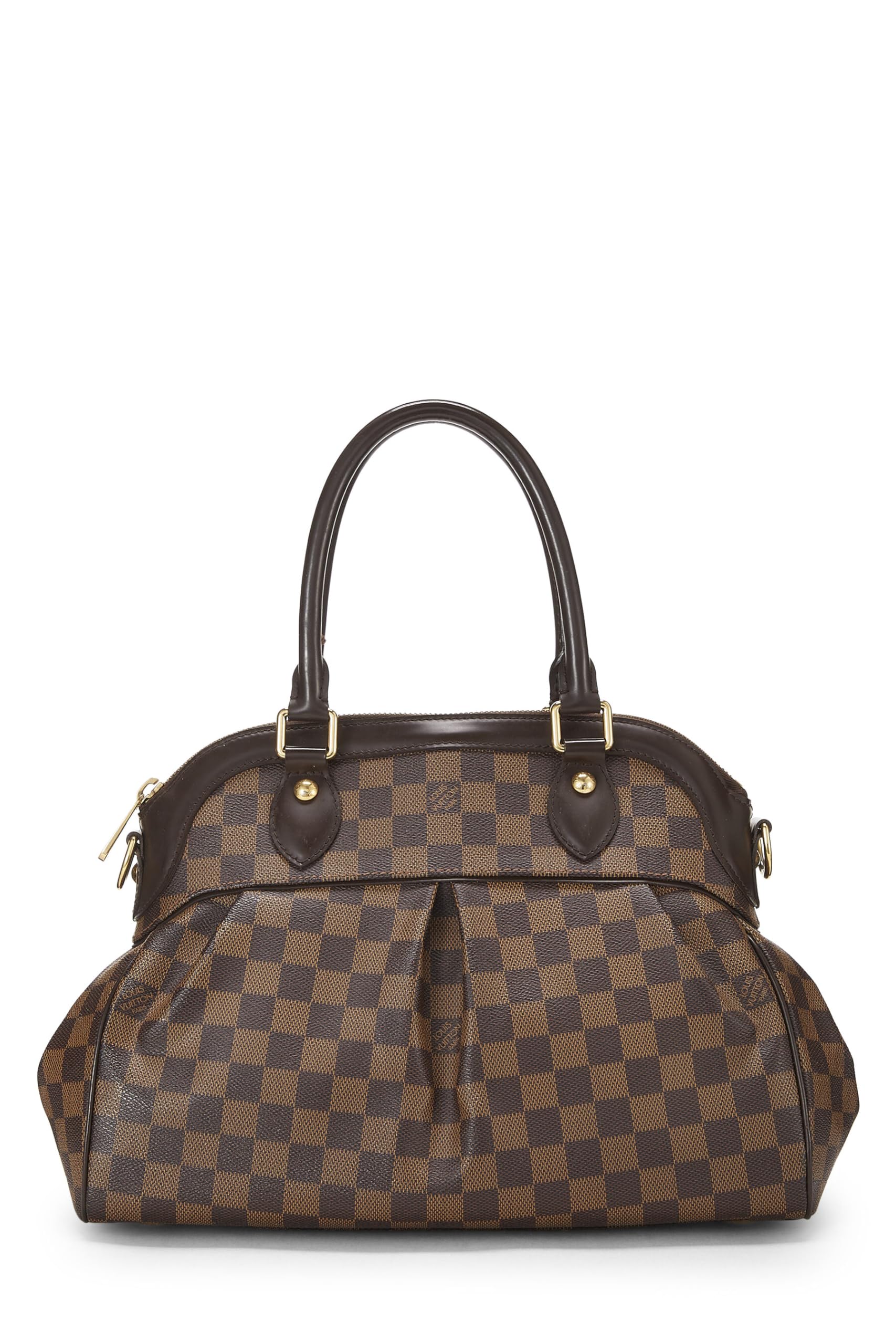 Louis Vuitton,  Damier Ebene Trevi PM, Brown