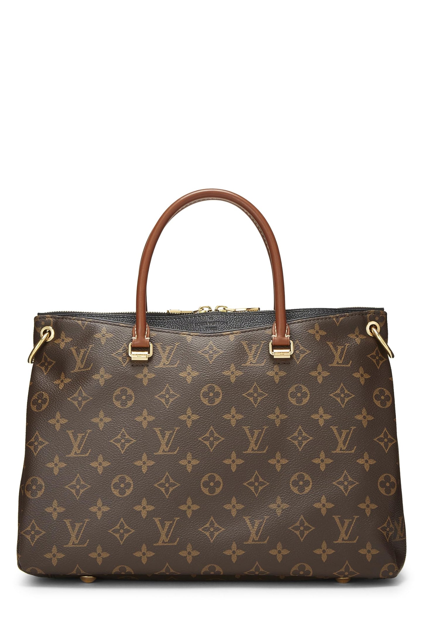 Louis Vuitton,  Black Monogram Canvas Pallas, Black