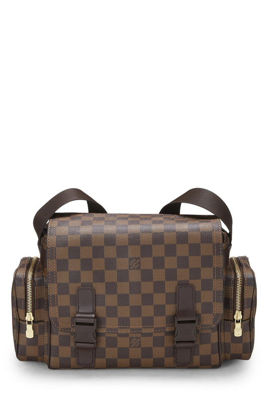 Louis Vuitton,  Damier Ebene Messenger Melville, Brown