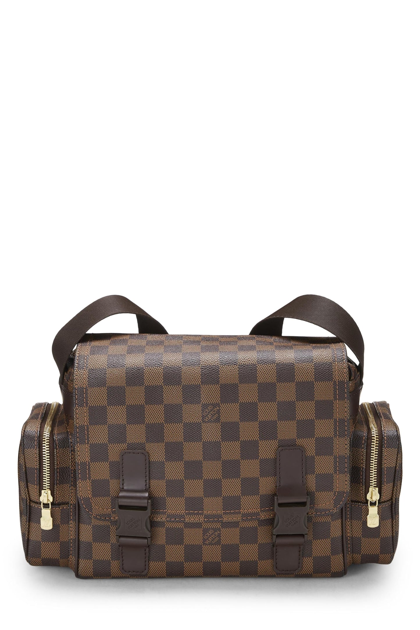 Louis Vuitton,  Damier Ebene Melville Messenger, Brown