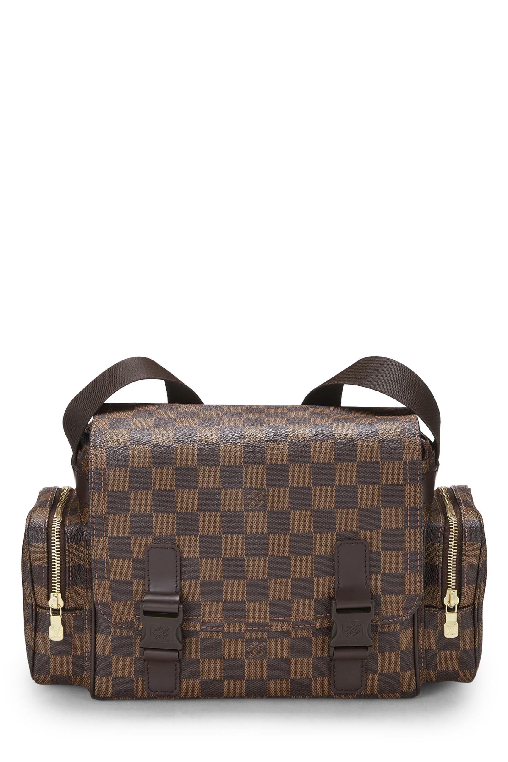 Louis Vuitton,  Damier Ebene Melville Messenger, Brown