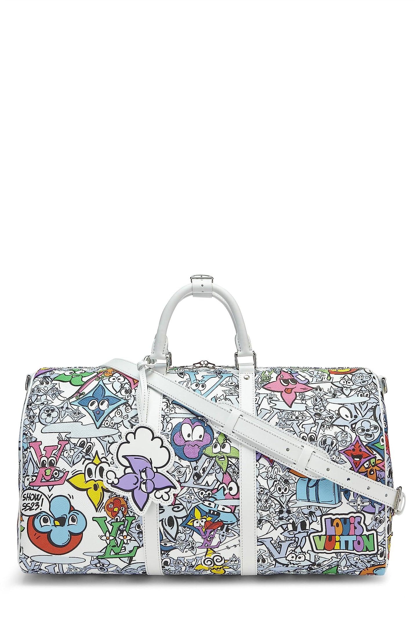 Louis Vuitton,  Multicolor Monogram Comics Keepall Bandouliere 50, Multi