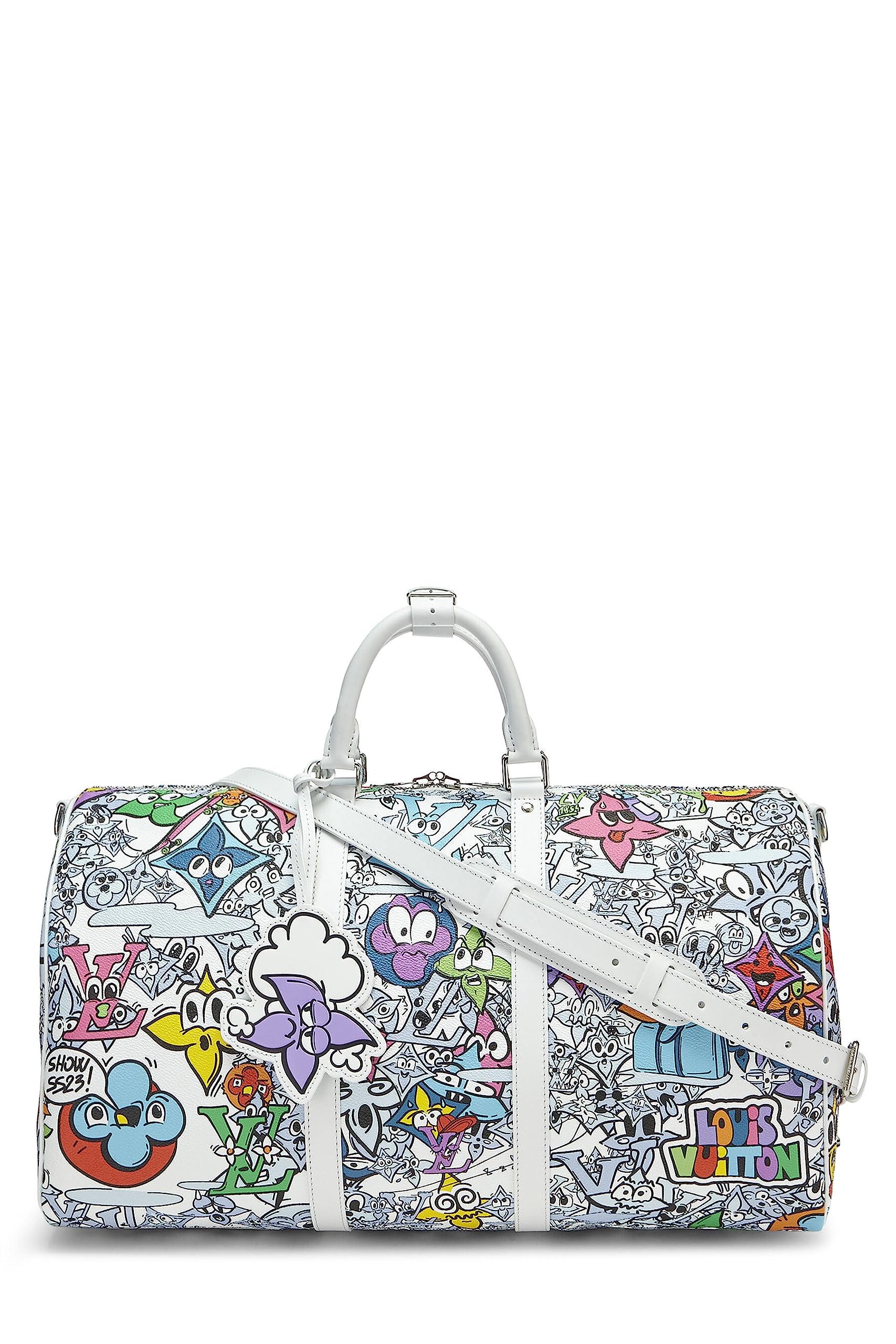 Louis Vuitton,  Multicolor Monogram Comics Keepall Bandouliere 50, Multi