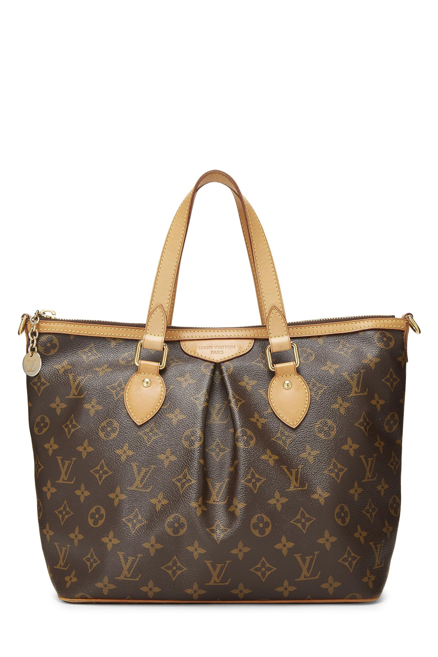 Louis Vuitton,  Monogram Canvas Palermo PM, Brown