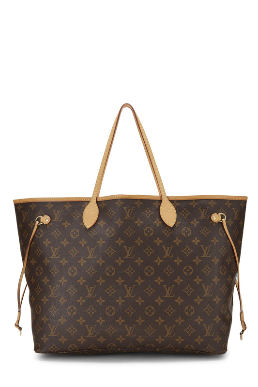 Louis Vuitton,  Raspberry Monogram Canvas Neverfull GM NM, Pink