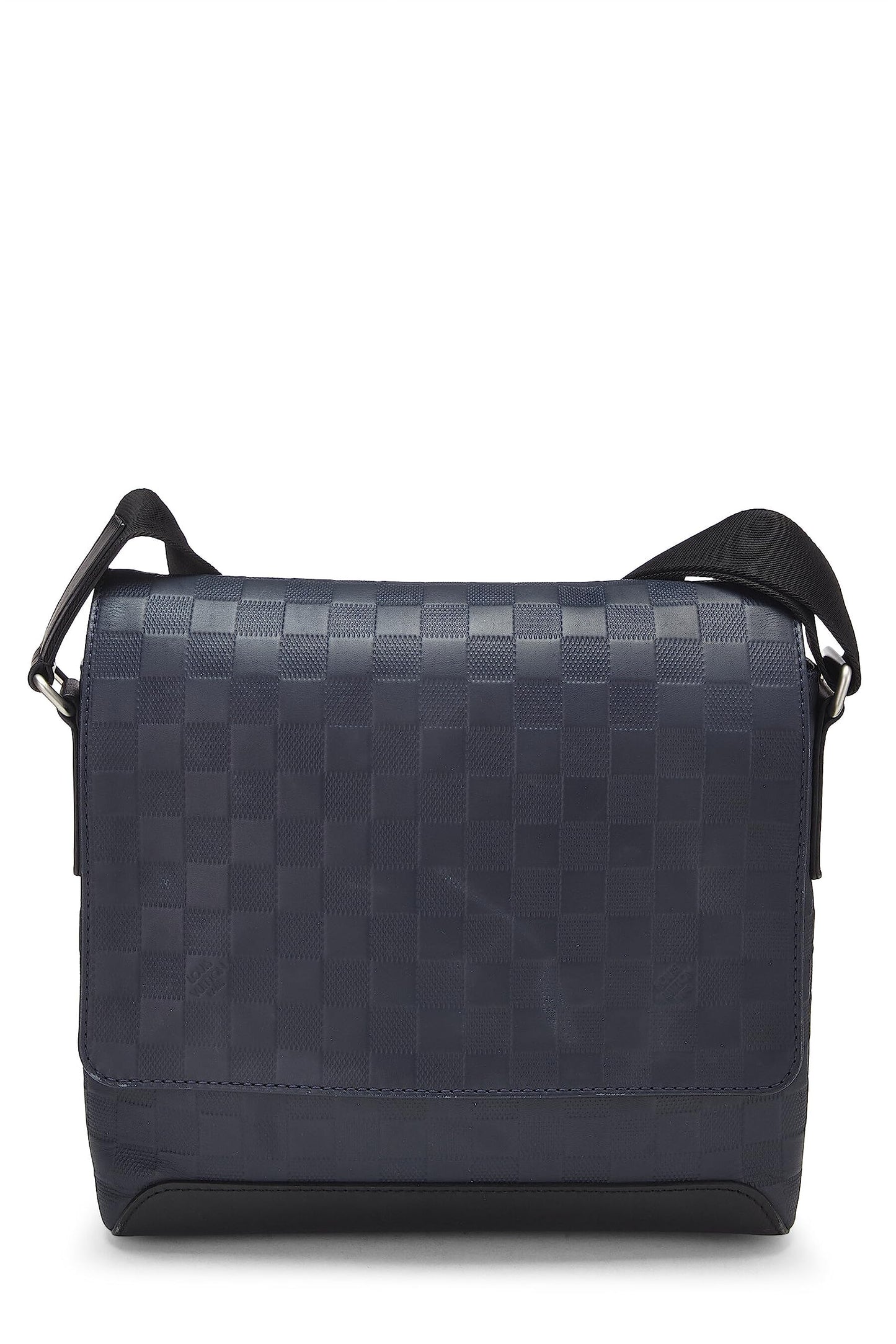 Louis Vuitton,  Navy Damier Infini District Messenger PM, Navy
