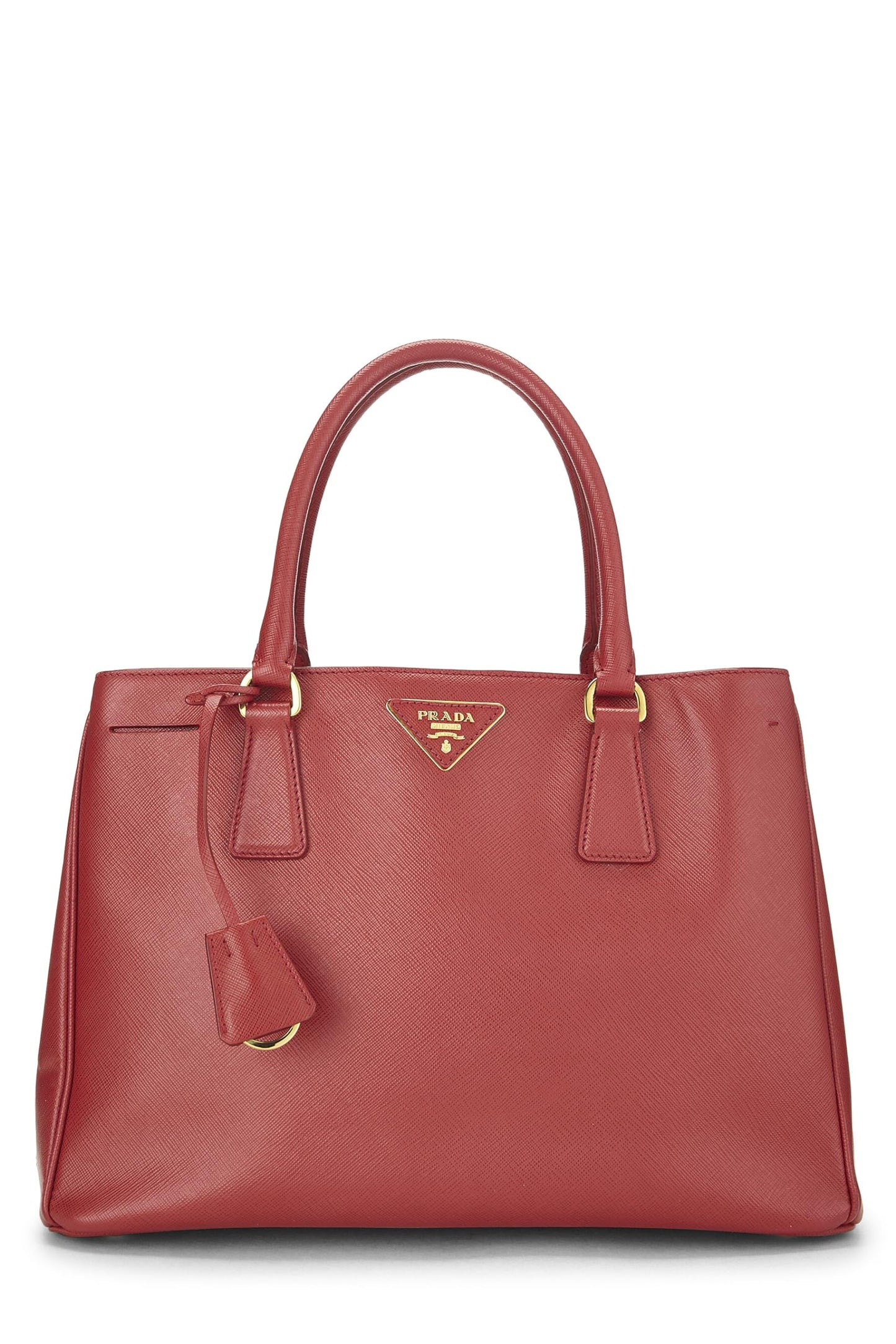 Prada Executive Tote Saffiano Red Large Tote Bag
