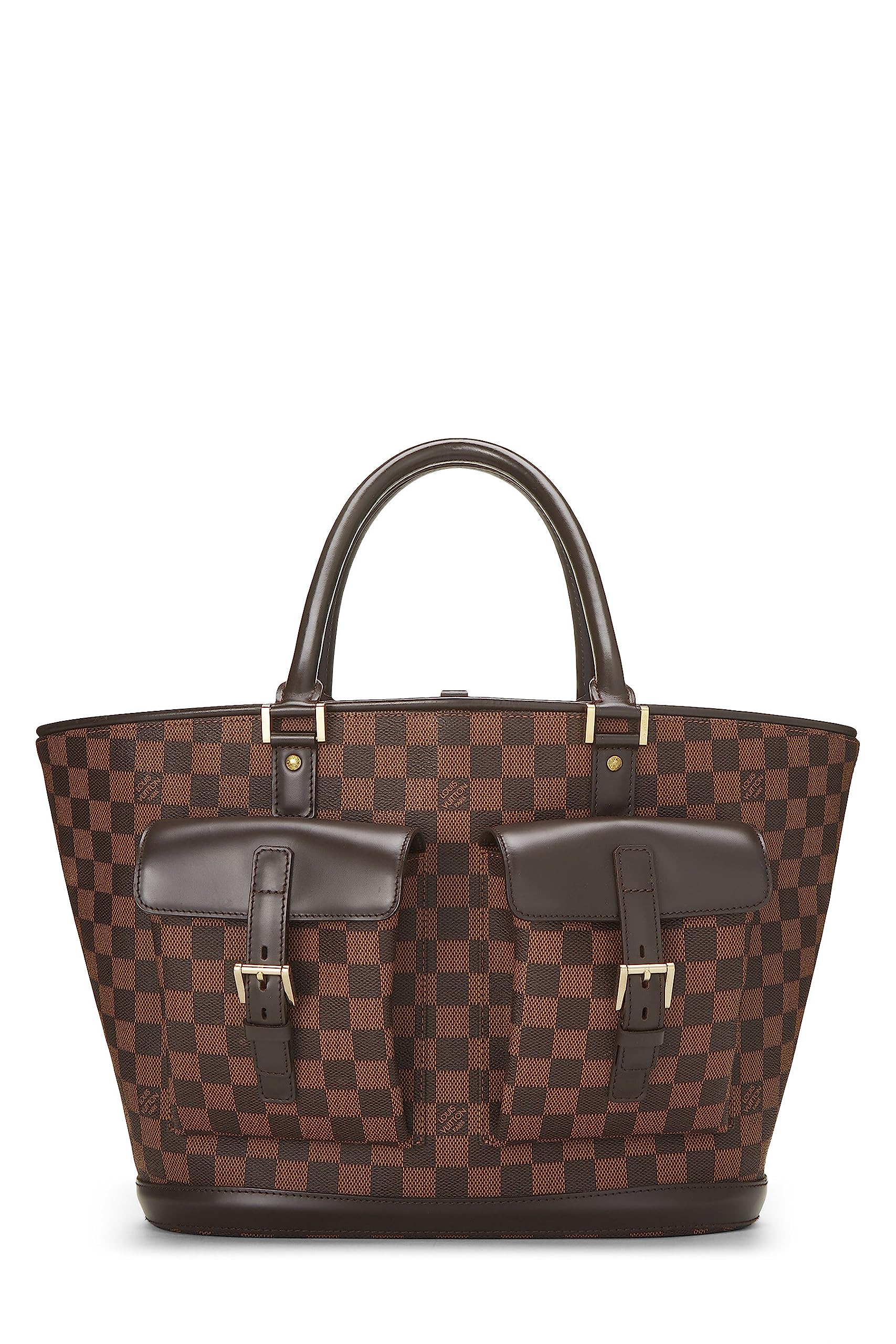 Louis Vuitton,  Damier Ebene Manosque GM, Brown