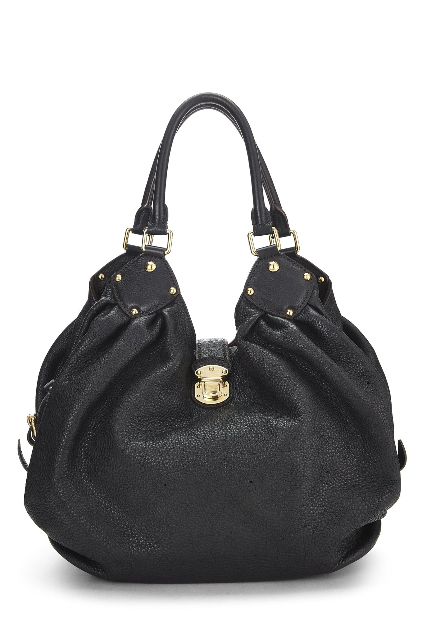 Louis Vuitton,  Black Monogram Mahina Large, Black