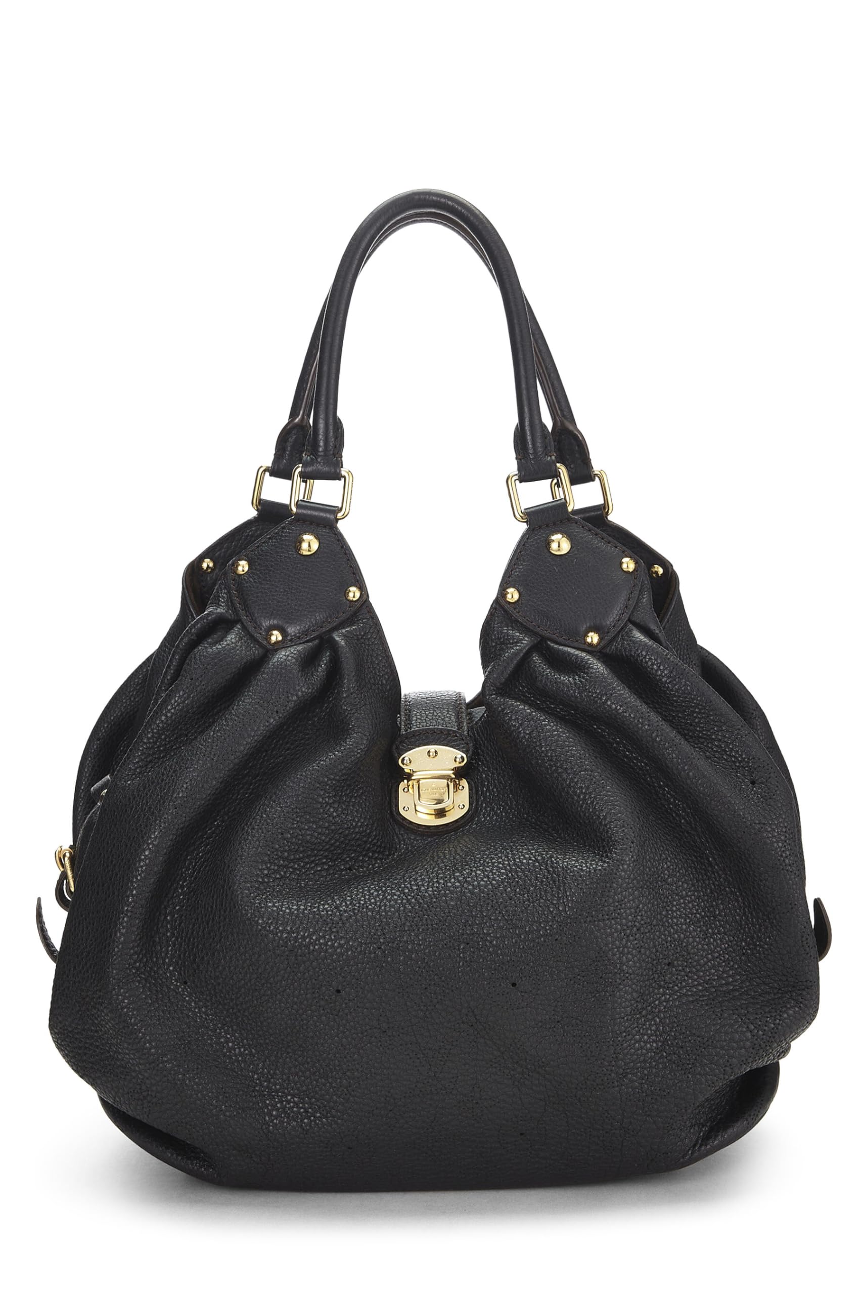 Louis Vuitton,  Black Monogram Mahina Large, Black