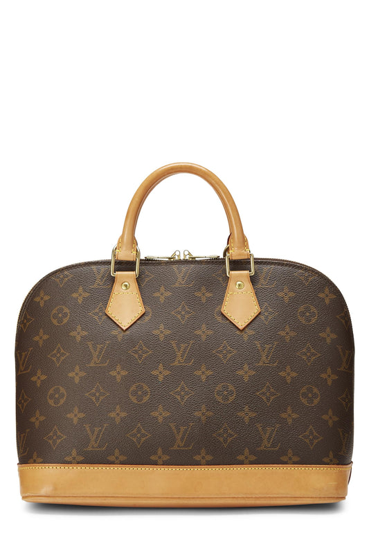 Louis Vuitton,  Monogram Canvas Alma PM, Brown