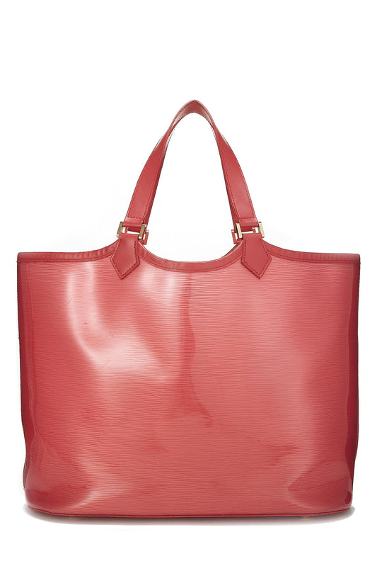 Louis Vuitton,  Red Epi Vinyl Lagoon Bay GM, Red