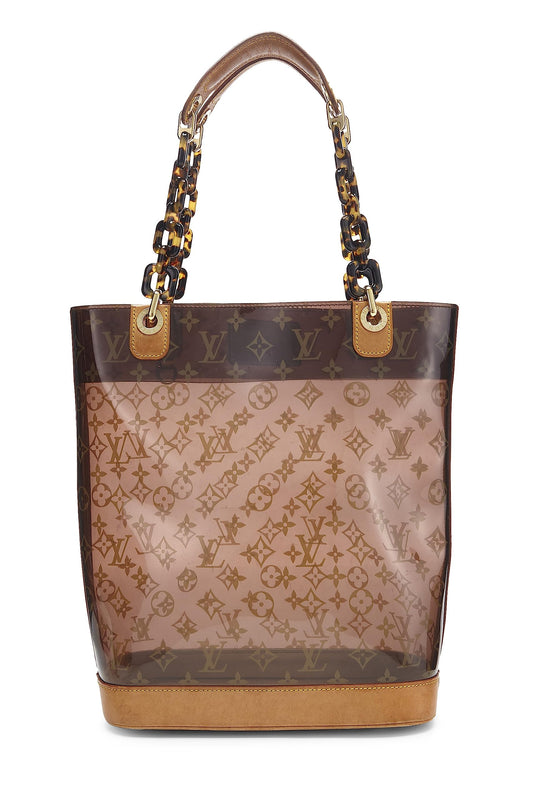 Louis Vuitton,  Monogram Ambre Vinyl Cabas MM, Brown