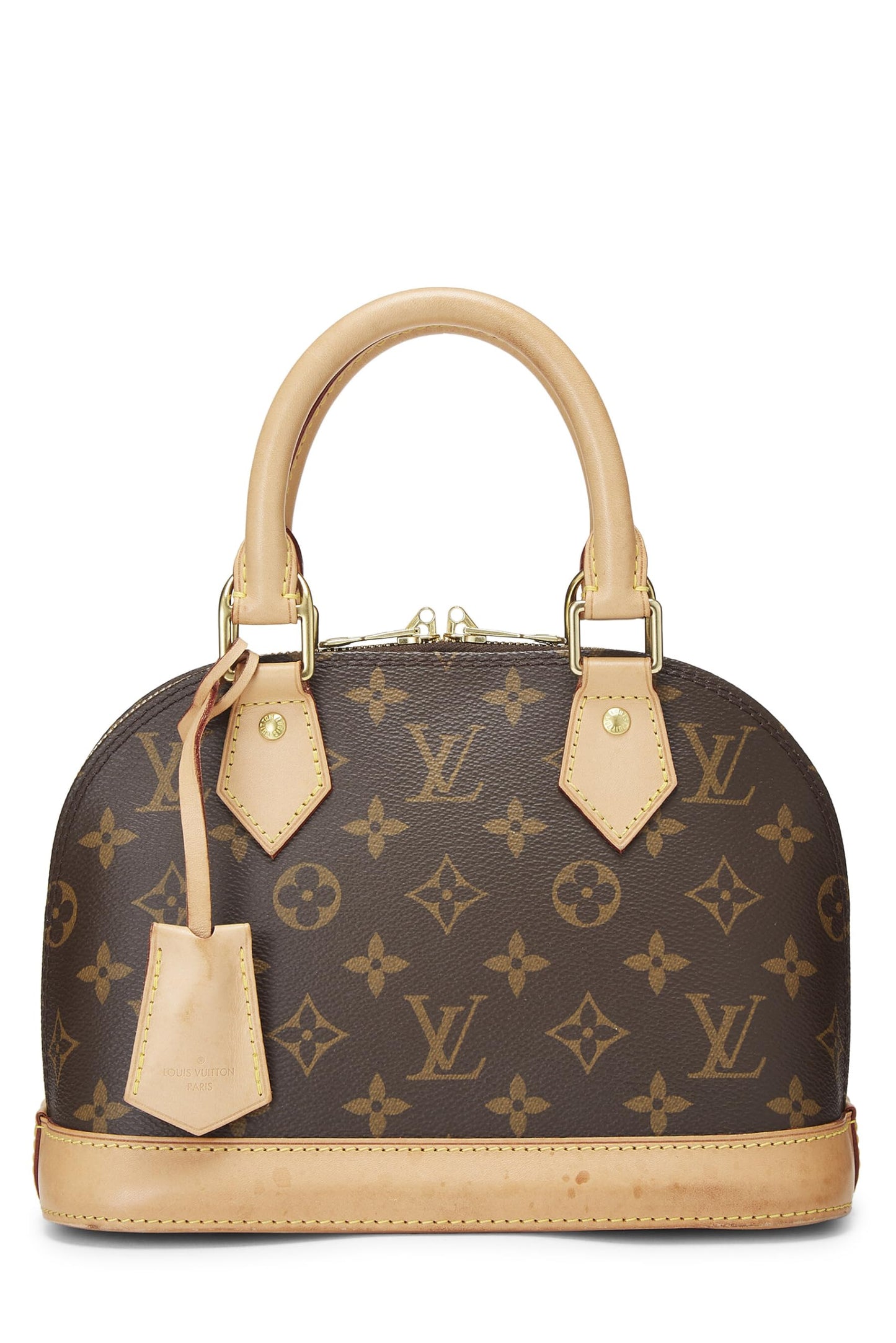 Louis Vuitton,  Monogram Canvas Alma BB, Brown