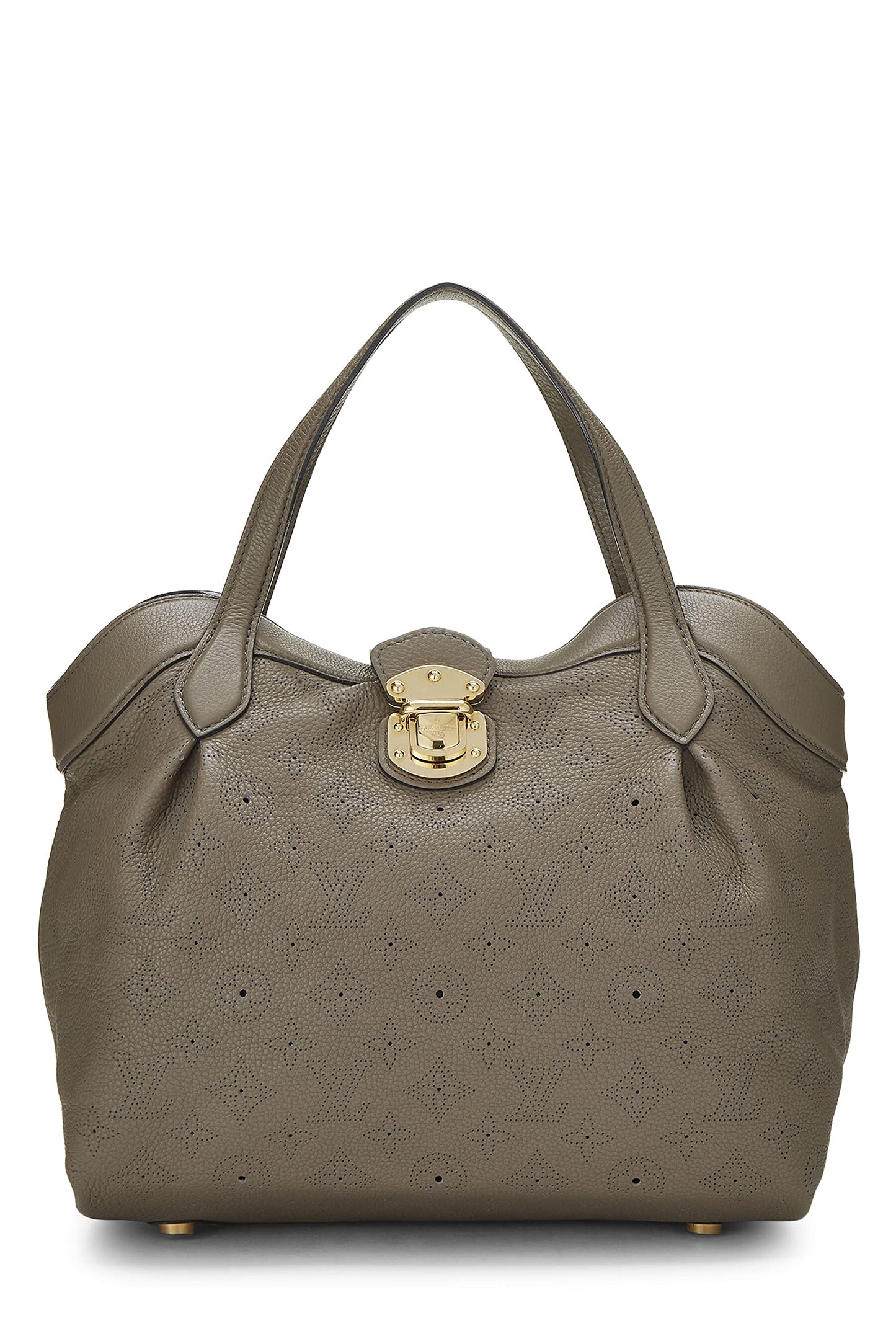 Louis Vuitton,  Grey Monogram Mahina Sevres PM, Grey