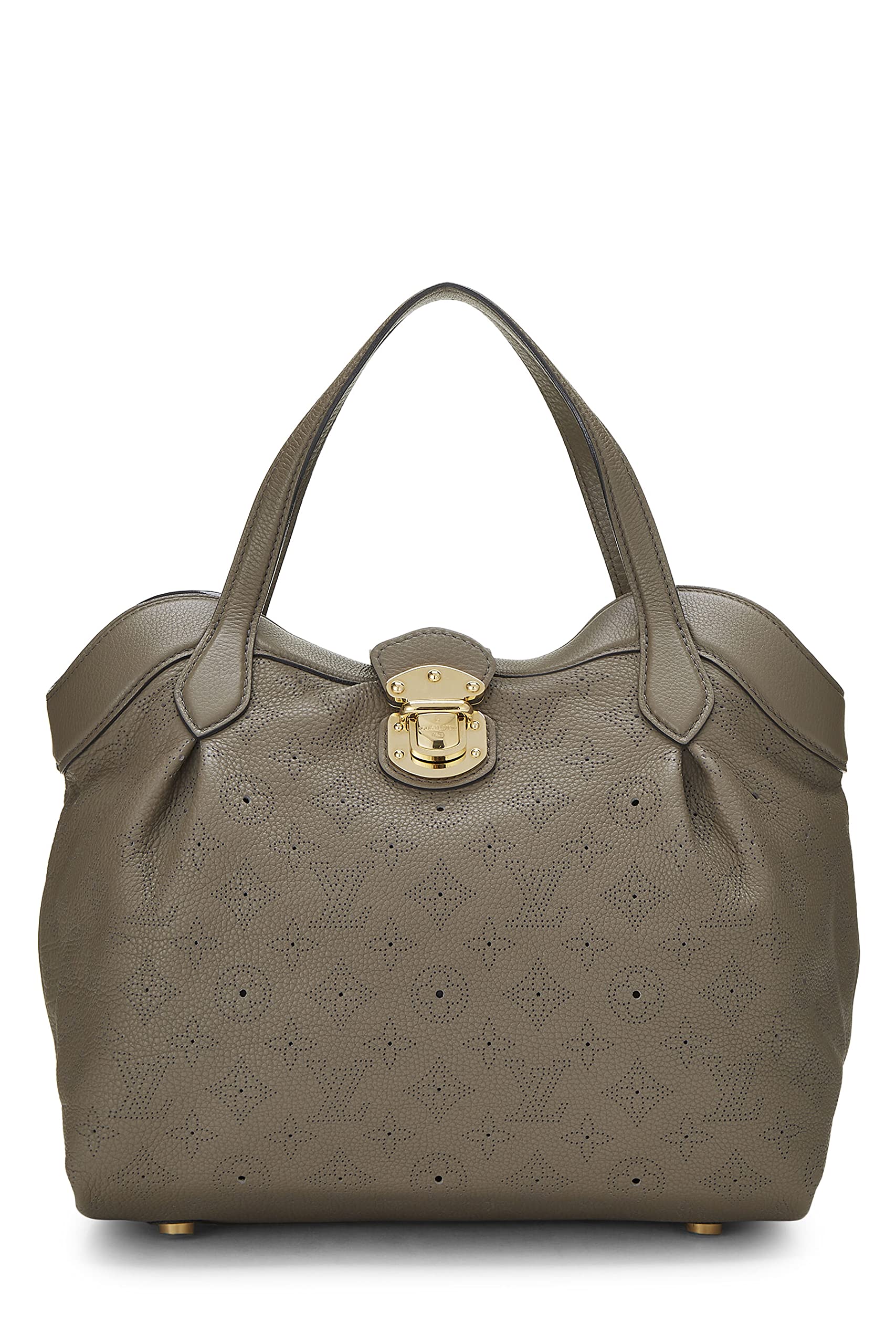 Louis Vuitton,  Grey Monogram Mahina Sevres PM, Grey