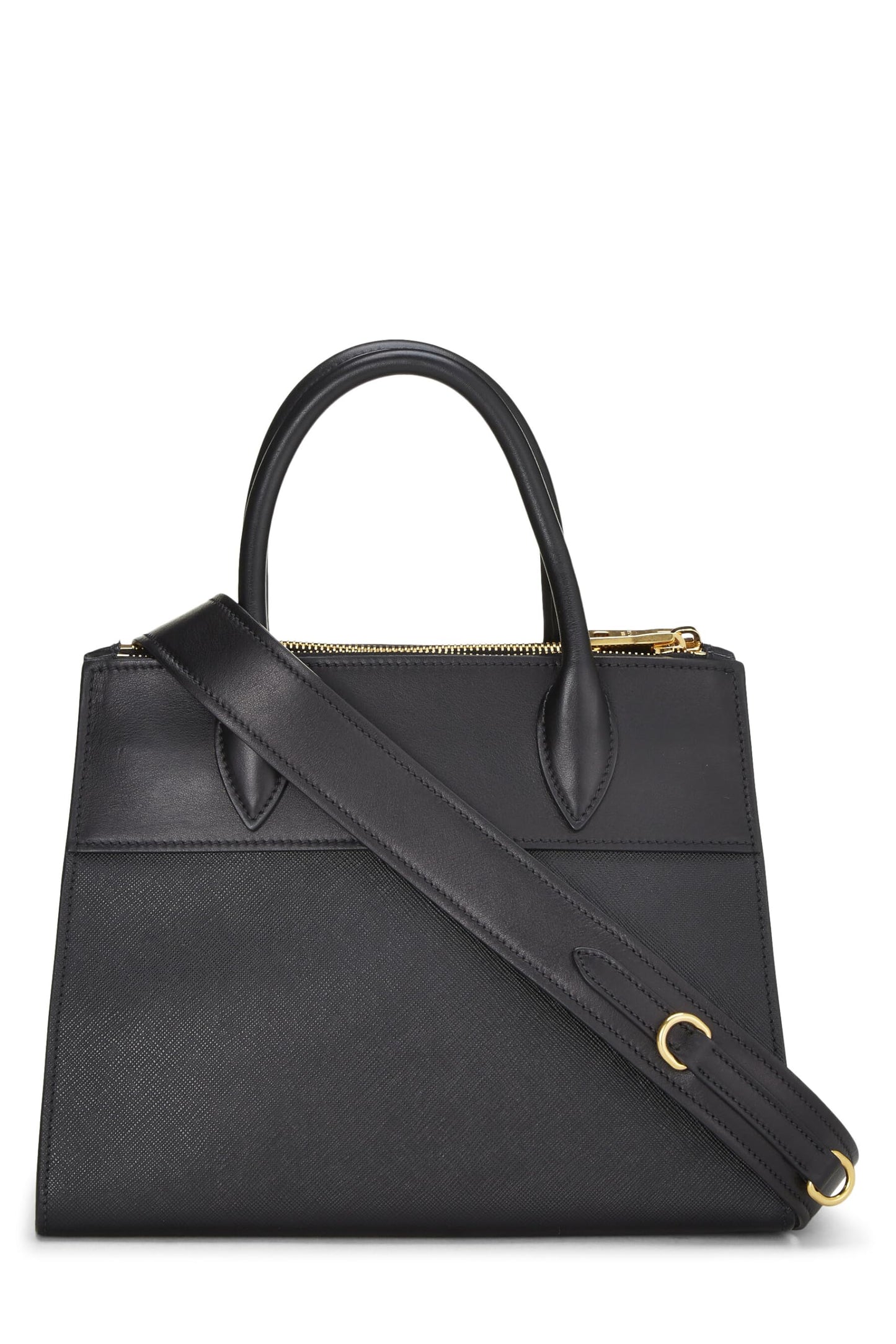 Prada City Paradigme Handbag Black Small Travel Bag