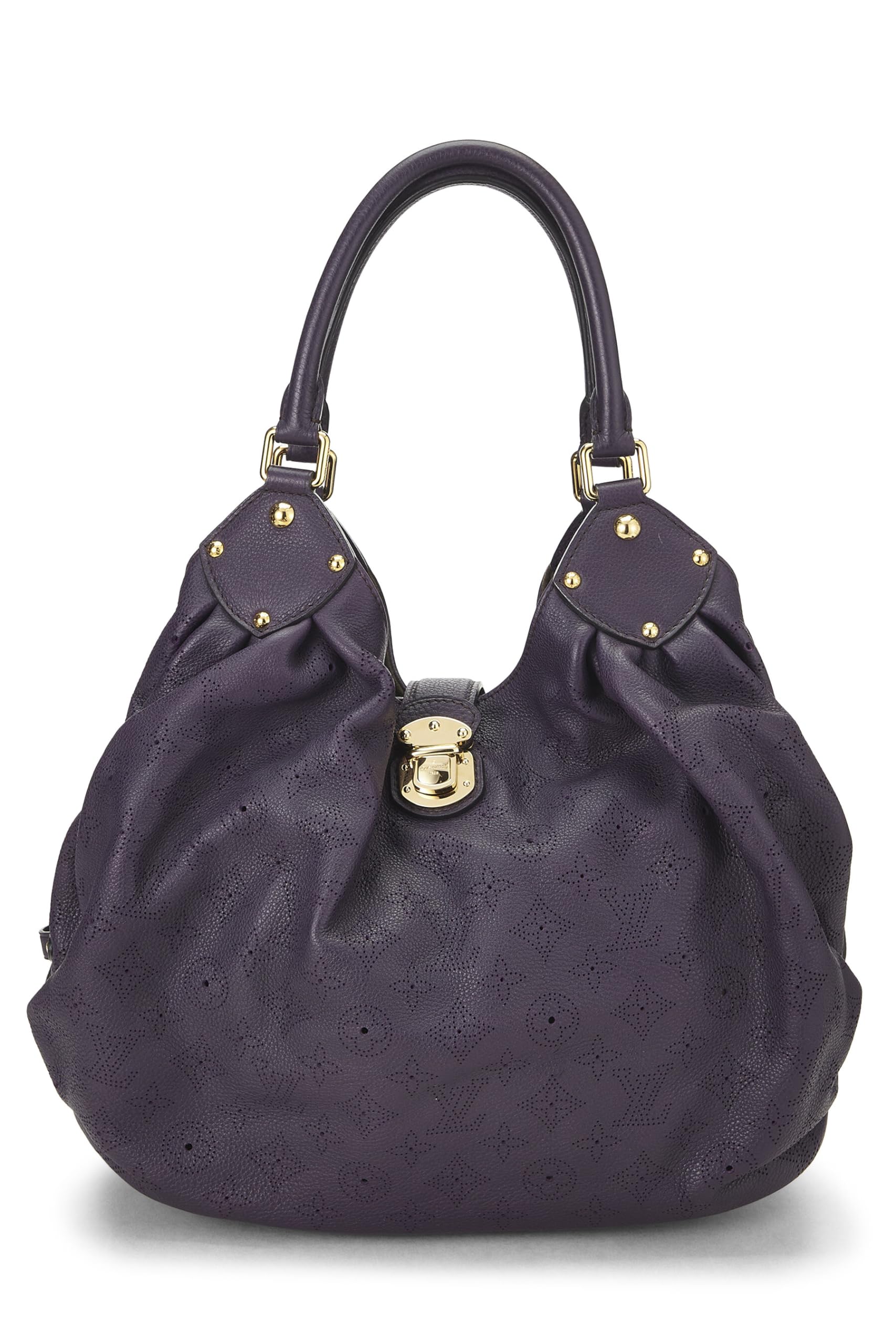 Louis Vuitton,  Purple Monogram Mahina Large, Purple